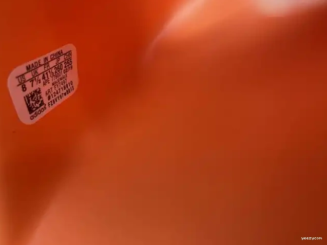 Yeezy Adidas Orange FY7497 Slide 0619
